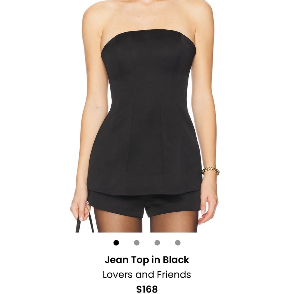 Revolve Lovers and Friends Black Top